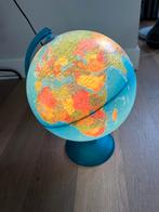 Wereldbol met verlichting, Huis en Inrichting, Woonaccessoires | Wereldbollen, Ophalen of Verzenden, Verlicht, Zo goed als nieuw