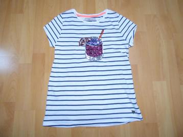 Leuk zomers gestreept Cars Jeans t-shirt, maat 164 ZGAN! beschikbaar voor biedingen