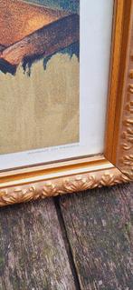 Authentiek reclame karton, herdrukt door Banania 80'r jaren., Ophalen, Reclamebord, Gebruikt, .