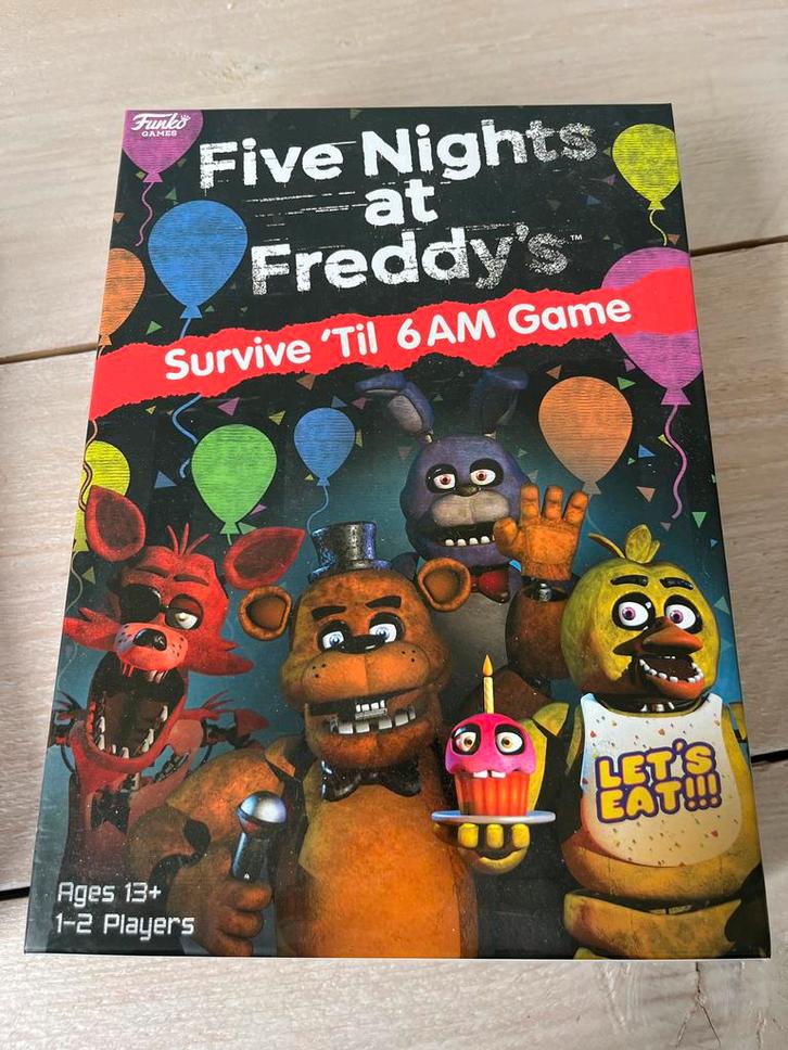 Nieuw! Five Nights at Freddy's Bordspel, Hobby en Vrije tijd, Gezelschapsspellen | Bordspellen, Nieuw, Een of twee spelers, Ophalen of Verzenden