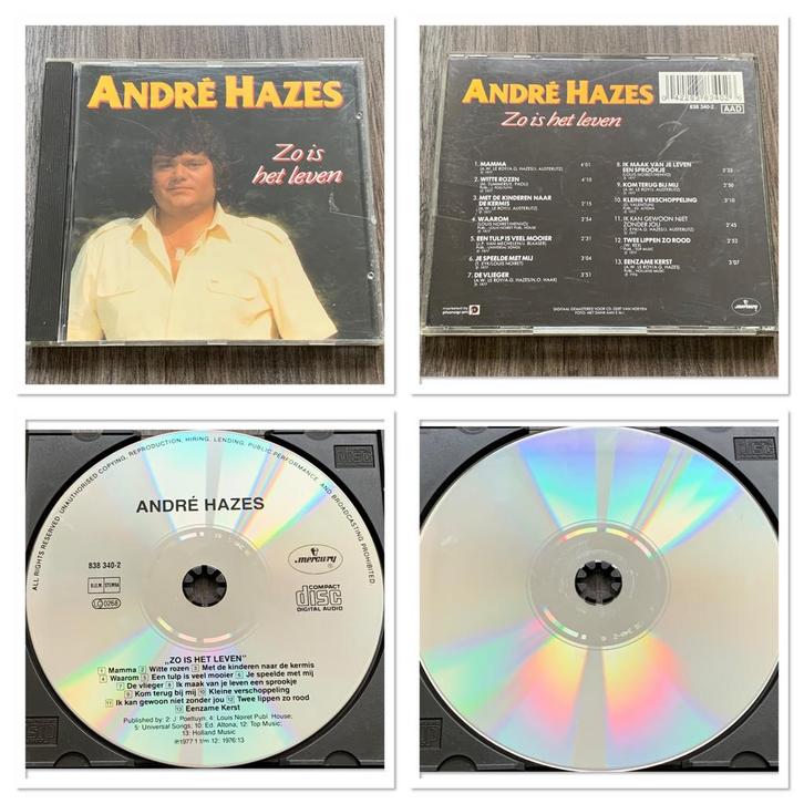 André Hazes: Zo Is Het Leven, Cd's en Dvd's, Cd's | Nederlandstalig, Ophalen of Verzenden
