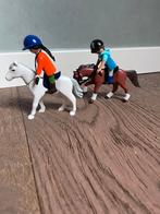Playmobil paarden met ruiters, Ophalen of Verzenden, Zo goed als nieuw