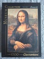Clementoni Mona Lisa Puzzel - 1000 Stukjes, Ophalen of Verzenden, 500 t/m 1500 stukjes, Zo goed als nieuw, Legpuzzel