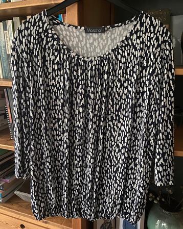 Blauw witte Mascha bloes/blouse, maat 38 beschikbaar voor biedingen