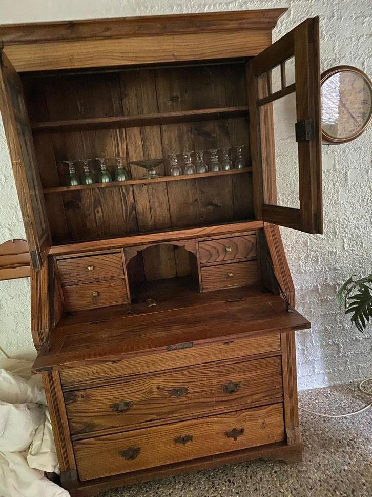 Antiek bureau, Antiek en Kunst, Antiek | Meubels | Kasten, Ophalen