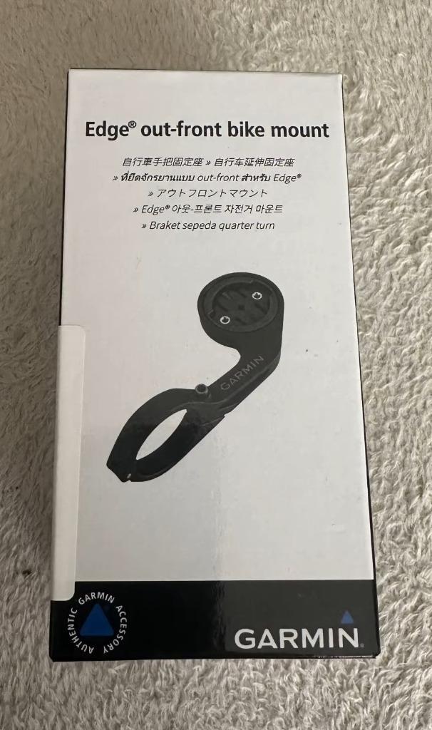 Nieuwe Garmin Edge Out-Front Stuurhouder, Fietsen en Brommers, Fietsaccessoires | Fietscomputers, Nieuw, GPS, Waterdicht, Ophalen of Verzenden