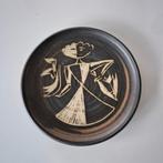 Vintage Keramisch Decoratief Bord, Antiek en Kunst, Antiek | Wandborden en Tegels, Ophalen of Verzenden