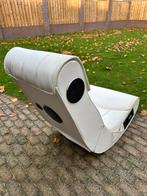 Witte Gaming Stoel met Speakers, Huis en Inrichting, Stoelen, Gebruikt, Wit, Leer, Ophalen of Verzenden
