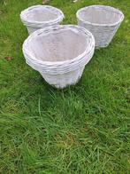4  plantenmanden met en zonder hengsel, Kunststof, Minder dan 30 cm, Minder dan 60 cm, Rond