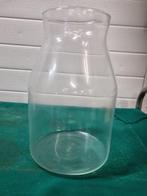 vaas melktuit groot glas, Huis en Inrichting, Woonaccessoires | Vazen, Ophalen of Verzenden, 'T Olde Gre-j, Info@toldegrej.nl
