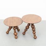 1 Gispen  Richard Hutten Houten bijzettafel  H 50 cm, Huis en Inrichting, Niet ingevuld, Ophalen of Verzenden, Zo goed als nieuw