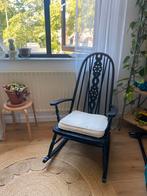 Schommelstoel, Huis en Inrichting, Stoelen, Ophalen, Zwart, Eén