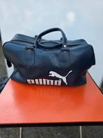 Vintage Donkerblauwe Sporttas 70s Puma, Ophalen of Verzenden