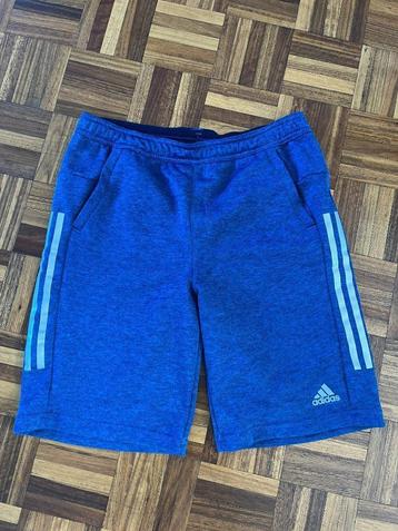 Donkerblauwe Adidas Sport/Joggingbroek Maat 164 beschikbaar voor biedingen