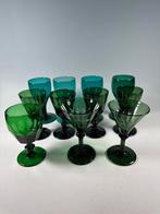 11 antieke glazen, Antiek en Kunst, Antiek | Glas en Kristal, Ophalen of Verzenden