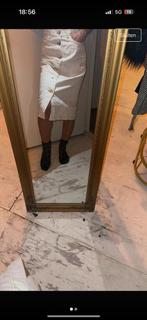 Monki rok, Kleding | Dames, Rokken, Verzenden, Wit, Knielengte, Monki