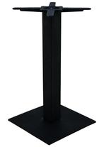 Tafelonderstel metaal met vierkante voet kleur zwart tafels, Nieuw, Tafelpoot, Minder dan 50 cm, Minder dan 50 cm