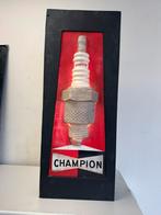 CHAMPION bougie reclame lichtbak, Verzamelen, Merken en Reclamevoorwerpen, Ophalen, Gebruikt, ., Lichtbak of (neon) lamp