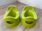 2 groene IKEA potjes voor zindelijkheidstraining, Kinderen en Baby's, Badjes en Verzorging, Overige merken, Gebruikt, Overige typen