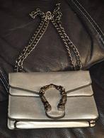 (2) Schoudertas met hoef, Sieraden, Tassen en Uiterlijk, Tassen | Schoudertassen, Ophalen of Verzenden, Zo goed als nieuw, Grijs