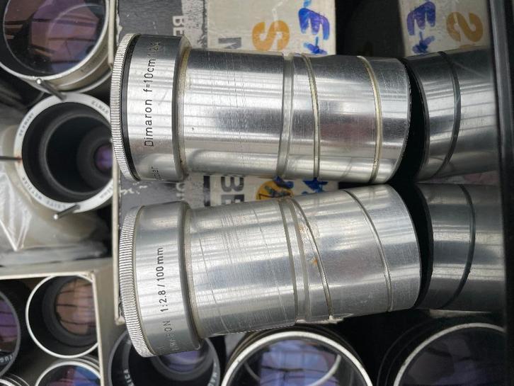 Leica Leitz Dimaron 2.8/100 en Hektor 2.5/100 (D = 46mm), Verzamelen, Fotografica en Filmapparatuur, Ophalen of Verzenden