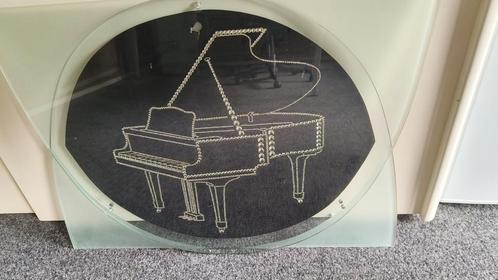 Prachtige lijst piano met Swarovski kristallen, Verzamelen, Swarovski, Zo goed als nieuw, Figuurtje, Ophalen