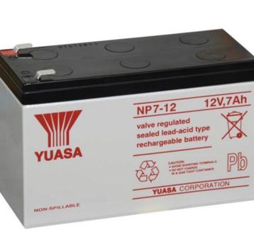 Yuasa Accu 12V 7Ah - Nieuw! (50 op voorraad) beschikbaar voor biedingen