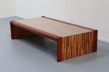 Percival Lafer salontafel 1970 palissander beschikbaar voor biedingen