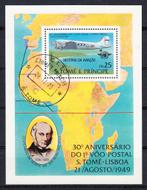 B419 – Sao Tomë E Principe michel blok 35A gestempeld , 100e, Verzenden, Overige landen, Gestempeld