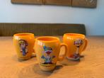 Chocomel Efteling Bekers - Set van 3, Verzamelen, Ophalen of Verzenden, Zo goed als nieuw, Gebruiksvoorwerp
