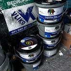 muurverf  8x emmer sand peach, Ophalen, Overige kleuren, Nieuw, Verf