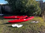 2x Azul Kano's met peddels in zeer goede staat, Ophalen, Eén persoon, Met peddels, Kajak