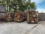 Haardhout te koop, enkel hardhout, Tuin en Terras, Haardhout, Minder dan 3 m³, Ophalen of Verzenden, Eikenhout, Blokken