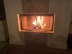 Kal-fire Heat Pure 85, liftdeur haard, Ophalen, Gebruikt, Inbouwhaard, Houthaard