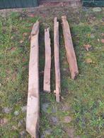 Eiken hanenbalken, lengte 1-2.2m, Doe-het-zelf en Verbouw, Hout en Planken, Ophalen, Gebruikt, Eiken, 50 mm of meer