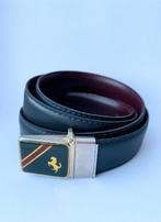 Vintage 80s ferrari leren riem, Zo goed als nieuw, Riem of Ceintuur, Echt leder, Zwart