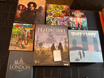 Diverse bordspellen beschikbaar voor biedingen