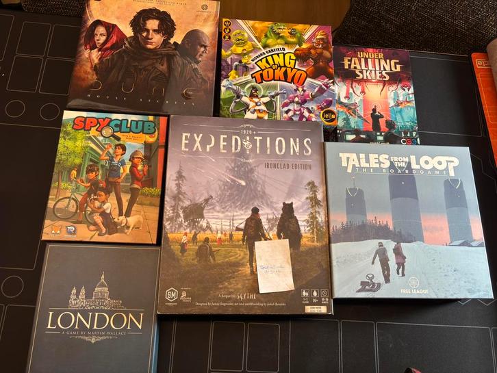 Diverse bordspellen, Hobby en Vrije tijd, Gezelschapsspellen | Bordspellen, Zo goed als nieuw, Ophalen of Verzenden