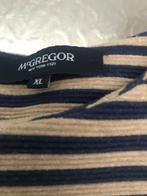 Mc Gregor jurk Mt XL met 3/4 mouwen blauw/beige, Mc Gregor, Blauw, Knielengte, Zo goed als nieuw