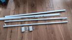 Nieuwe 2 stabilisatorstangen 125 cm + 2 glasklemmen, Ophalen of Verzenden, Zo goed als nieuw, Overige typen