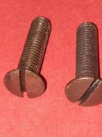 10-25 Messing gebruinde bout LENSKOP m5 x20 woonboot kottre, Ophalen of Verzenden, Nieuw