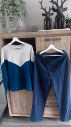 Nieuwe katoenen sweater merk red button mt L, Ophalen of Verzenden, Nieuw, Maat 42/44 (L), Blauw