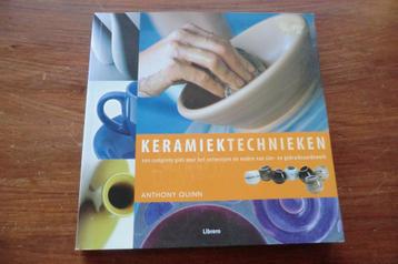 boek - Keramiektechnieken - Anthony Quinn beschikbaar voor biedingen