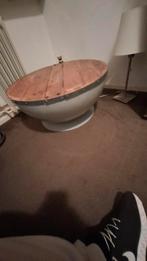 Klapbare Salon/Camping Tafel, Gebruikt, 50 tot 100 cm, Metaal, Minder dan 50 cm