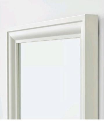 Spiegel, wit, 65x85 cm beschikbaar voor biedingen