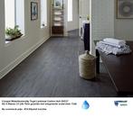 Waterbestendig Tegel Laminaat Carbon Ash €12,95p/m2 inc.btw, 75 m² of meer, Waterbestendig grote tegel laminaat antraciet, Ophalen of Verzenden
