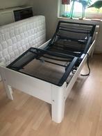 Seniorenbed 90x200 Auping Auronde, Ophalen, 90 cm, Eenpersoons, Zo goed als nieuw