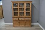 Teak buffetkast 160 cm, Ophalen, Glas, 150 tot 200 cm, Nieuw