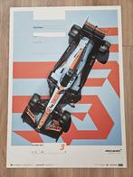 Automobilist F1 McLaren x Gulf 2021 limited edition poster., Verzamelen, Posters, Ophalen, Rechthoekig Staand, Deurposter of groter