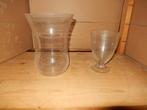 GLAS model faas glas en drink glas jaren 80, Ophalen of Verzenden